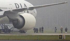 Dėl bombos grėsmės Švedijoje nusileido į Pakistaną skridęs lėktuvas