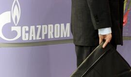 "Gazprom" skelbia stabdantis investicijas Lietuvoje