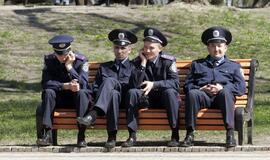 Kijevo milicininkai mokysis anglų kalbos