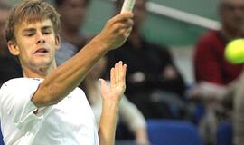 Lietuvos tenisininkas Laurynas Grigelis Italijoje iškopė į ketvirtfinalį