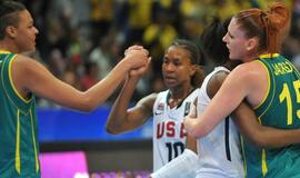 Pasaulio čempionato favoričių dvikovą laimėjo amerikietės