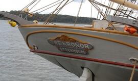 Į Klaipėdą atplaukė švedų burlaivis „Tre Kronor af  Stockholm“