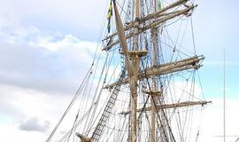 Į Klaipėdą atplaukė švedų burlaivis „Tre Kronor af  Stockholm“