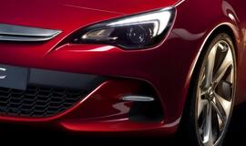 Paryžiuje debiutuos trejų durelių "Opel Astra" prototipas