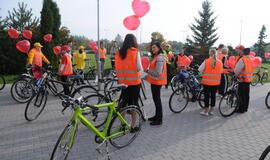 Klaipėdos medikai surengė dviračių žygį per miestą