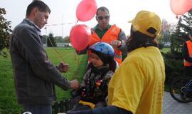 Klaipėdos medikai surengė dviračių žygį per miestą