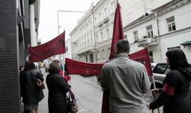 Vilniuje - protesto prieš skurdą akcijos