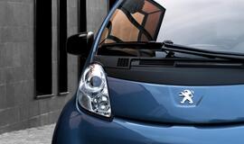 "Peugeot" pristato elektra varomą "iOn" modelį