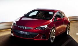 Paryžiuje debiutuos trejų durelių "Opel Astra" prototipas
