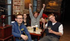 Lietuvos krepšininkai išvedė klaipėdiečius į gatves