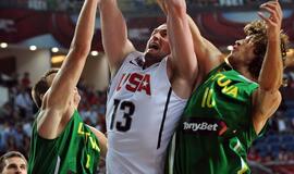 Turkija 2010: Lietuva nusileido amerikiečiams