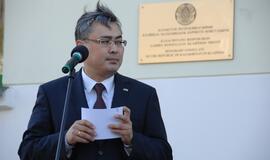 Klaipėdoje iškilo Kazachstano salelė