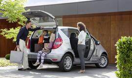 Naujasis "Mercedes-Benz" elektromobilis "A-Class E-Cell"