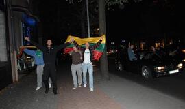 Lietuvos krepšininkai išvedė klaipėdiečius į gatves