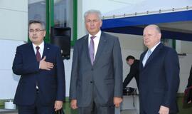 Klaipėdoje iškilo Kazachstano salelė