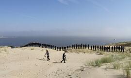 Pajūrio jaunimas dalyvavo švedės meno akcijoje