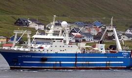 Airijos jūroje užsidegė žvejybos laivas su 111 jūreivių