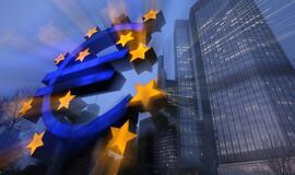 ECB paliko galioti 1 proc. bazinę palūkanų normą