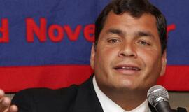 Ekvadoro prezidentas išlaisvintas iš ligoninės, kur jį buvo užblokavę protestuojantys policininkai