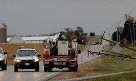 JAV Viduriniuosius Vakarus talžė audra