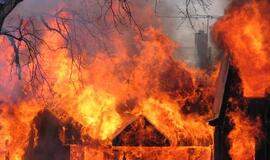 Klaipėdos rajone per gaisrą žuvo du žmonės