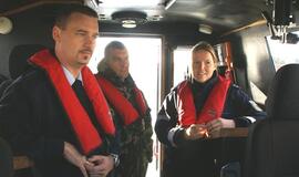 Klaipėdos uoste su VSAT pareigūnais dirbo ir du Vokietijos pasieniečiai