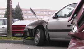 Avarija prie Klaipėdos verslo ir technologijų kolegijos