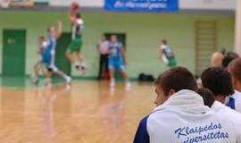 Studentų krepšinio lygos varžybos: KU - VPU