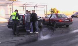 Darbininkas iš Latvijos sukėlė avariją Klaipėdoje