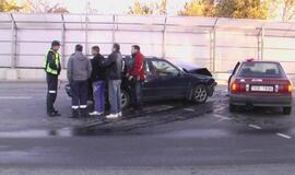 Darbininkas iš Latvijos sukėlė avariją Klaipėdoje