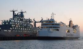 Vokietijoje degė Klaipėdos keltas "LISCO Gloria"