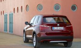 Kompanija BMW atnaujino kompaktinį visureigį X3
