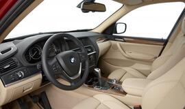 Kompanija BMW atnaujino kompaktinį visureigį X3