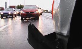 Girto vairuotojo sukelta avarija Minijos gatvėje