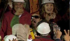 Čilėje tęsiama kalnakasių kėlimo iš avarinės šachtos operacija