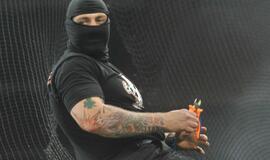 Italijoje futbolo aistruoliai iš Serbijos sukėlė riaušes