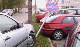 Avarija prie Klaipėdos verslo ir technologijų kolegijos