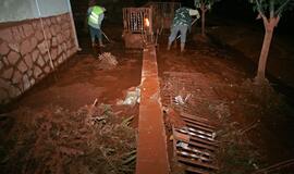 Tris Vengrijos kaimus užliejo nuodingos atliekos