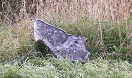 Slidžiuose pajūrio keliuose dužo automobiliai