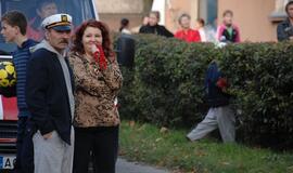 Uostamiesčio Minijos gatvėje - daugiabučio gaisras