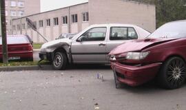 Avarija prie Klaipėdos verslo ir technologijų kolegijos