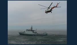Vyko Karinių jūrų pajėgų laivų taktiniai mokymai jūroje