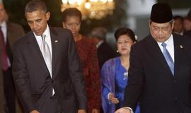 Barakas Obama atvyko į Indoneziją