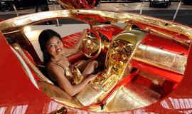 &quot;Mercedes McLaren SLR&quot; - su 5 kg aukso ir 600 rubinų