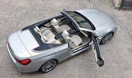 Naujasis "BMW 6 Cabrio" savo pirmtaką aplenkė dydžiu