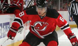 NHL: &quot;New Jersey Devils&quot; su Dainiumi Zubrumi iškovojo pergalę