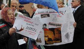 Klaipėdos prokuratūra sulaukė piketuotojų dėmesio