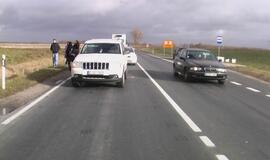 Į "Jeep" galą trenkėsi "Opel"