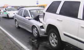 Į "Jeep" galą trenkėsi "Opel"