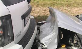 Į "Jeep" galą trenkėsi "Opel"